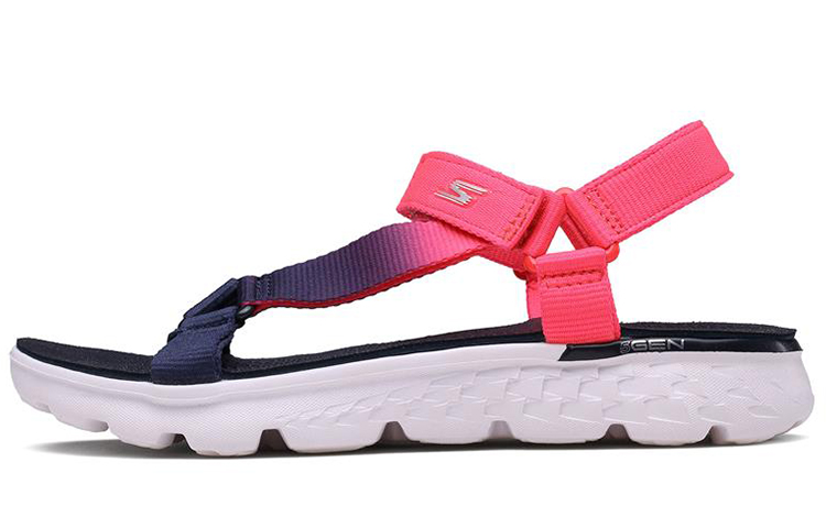 (Women) Skechers On-The-Go 400 'Comfort Sport Sandal Pink Blue' 14677-NVHP
