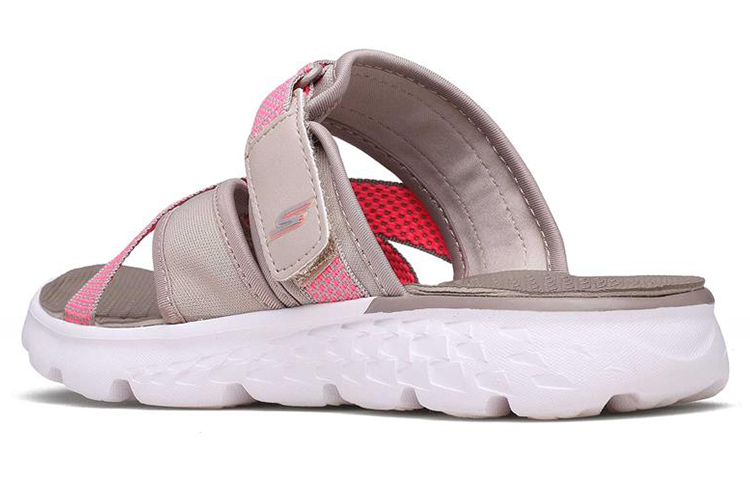 (W) Skechers On-The-Go 400 'Cozy Sport Slide Grey Taupe' 圖 4