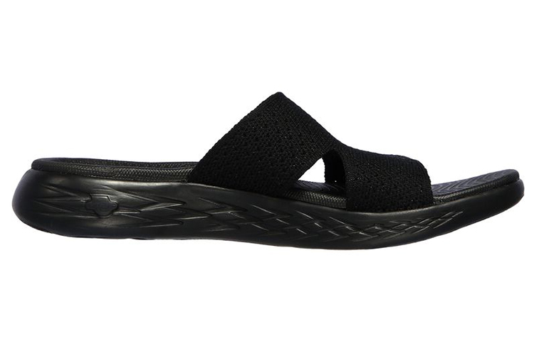 Order Skechers On-The-Go 600-Adore 休閒拖鞋 女款 全黑色