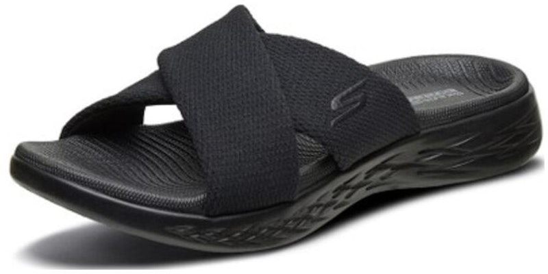 (W) Skechers On-The-Go 600 'Hitam Sepenuhnya' 16173-BBK Shop (W) Skechers On-The-Go 600 'Hitam Sepenuhnya' 16173-BBK