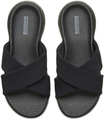 (W) Skechers On-The-Go 600 'Hitam Sepenuhnya' 16173-BBK Purchase (W) Skechers On-The-Go 600 'Hitam Sepenuhnya' 16173-BBK