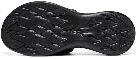 Shop Skechers ON THE GO 600 輕質厚底 運動拖鞋 女款 黑色