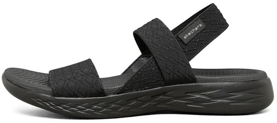 (Women) Skechers On-The-Go 600 'Black Comfort Lightweight Sport Sandals' 140026-BBK Buy (Women) Skechers On-The-Go 600 'Black Comfort Lightweight Sport Sandals' 140026-BBK