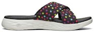Order (W) Skechers On-The-Go 600 'Hitam Pelbagai Warna' 16171-BKMT