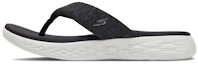 Buy Skechers On-The-Go 600 輕質緩震夾腳拖鞋 女款 黑白色