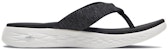 (W) Skechers On-The-Go 600 'Hitam Putih' 15304-BKW