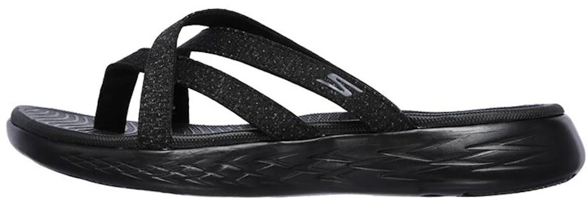 (W) Skechers On-The-Go 600 'Blooms Hitam Abu-abu' 140004-BKGY Buy (W) Skechers On-The-Go 600 'Blooms Hitam Abu-abu' 140004-BKGY