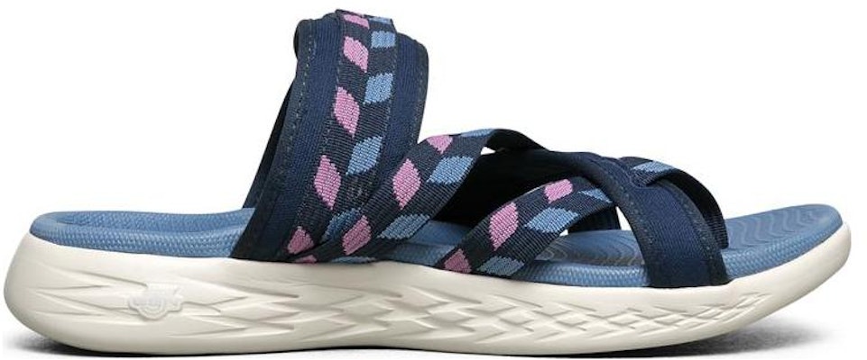 (Women) Skechers On-The-Go 600 'Blue Purple' 140028-NVMT Order (Women) Skechers On-The-Go 600 'Blue Purple' 140028-NVMT