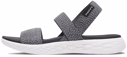(Women) Skechers On-The-Go 600 'Comfort Lightweight Sport Sandal - Black White' 15310-BKW (Women) Skechers On-The-Go 600 'Comfort Lightweight Sport Sandal - Black White' 15310-BKW