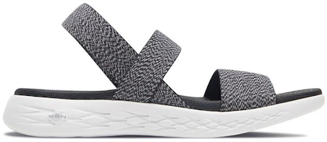 Order (W) Skechers On-The-Go 600 ''Sandale Sport Confort Légère - Noir Blanc'' 15310-BKW