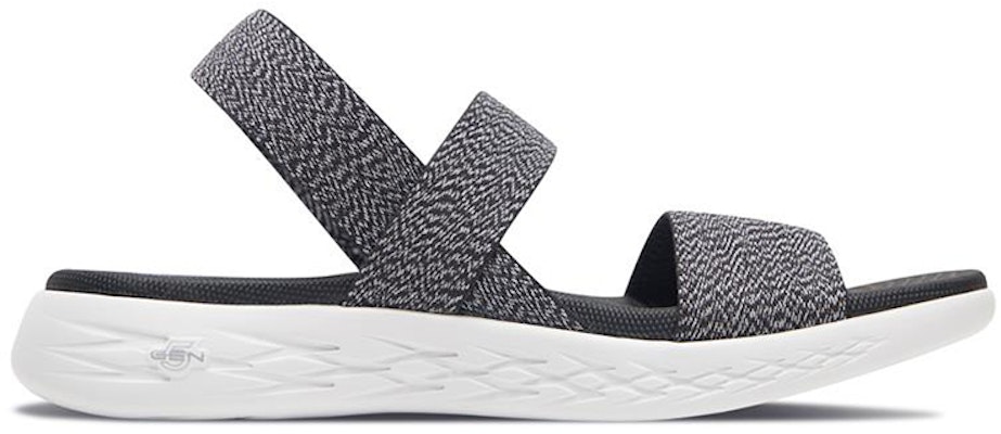 (W) (女性用) スケッチャーズ オン・ザ・ゴー 600 "快適軽量スポーツサンダル - ブラックホワイト" 15310-BKW 15310-BKW Order (W) (女性用) スケッチャーズ オン・ザ・ゴー 600 "快適軽量スポーツサンダル - ブラックホワイト" 15310-BKW 15310-BKW