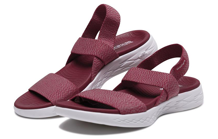 Lookbook (Women) Skechers On-The-Go 600 'Comfort Lightweight Red' 15310-RED
