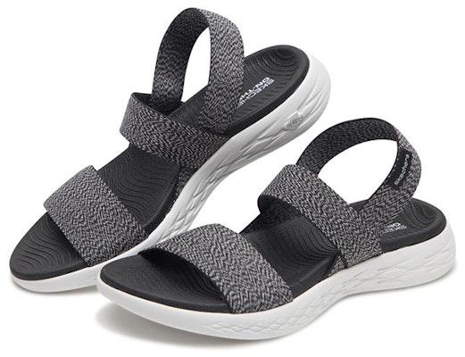 (W) (女性用) スケッチャーズ オン・ザ・ゴー 600 "快適軽量スポーツサンダル - ブラックホワイト" 15310-BKW 15310-BKW Lookbook (W) (女性用) スケッチャーズ オン・ザ・ゴー 600 "快適軽量スポーツサンダル - ブラックホワイト" 15310-BKW 15310-BKW