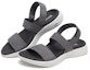 Lookbook (W) (女性用) スケッチャーズ オン・ザ・ゴー 600 "快適軽量スポーツサンダル - ブラックホワイト" 15310-BKW 15310-BKW