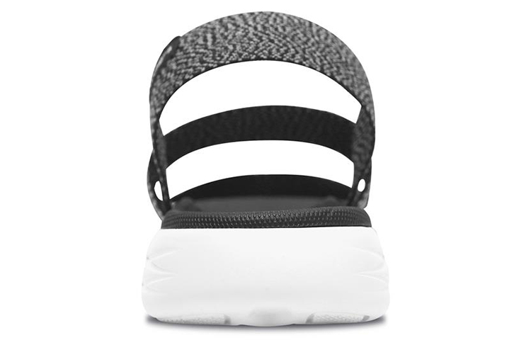 Shop (Women) Skechers On-The-Go 600 'Comfort Lightweight Sport Sandal - Black White' 15310-BKW