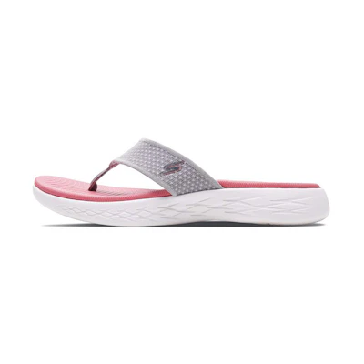 (W) Skechers On-The-Go 600 'Grey Pink'