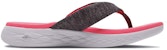 (W) Skechers On-The-Go 600 'Kelabu Merah Jambu' 15304-CCHP