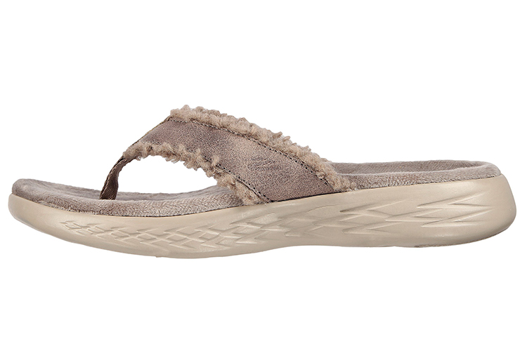 (Women) Skechers On-the-GO 600 'Lounge-Cozy Love Dark Grey Brown' 175350-DKTP