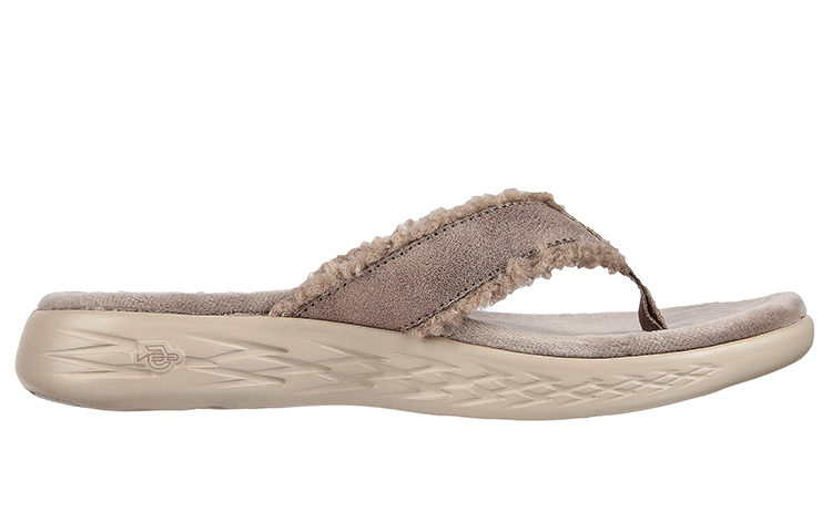 Order (Women) Skechers On-the-GO 600 'Lounge-Cozy Love Dark Grey Brown' 175350-DKTP