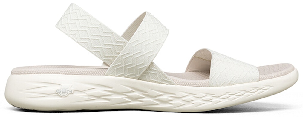 (Women) Skechers On-The-Go 600 'Retro Casual - White' 140026-WHT Order (Women) Skechers On-The-Go 600 'Retro Casual - White' 140026-WHT