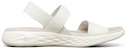 (W) Skechers On-The-Go 600 'Retro Kasual - Putih' 140026-WHT