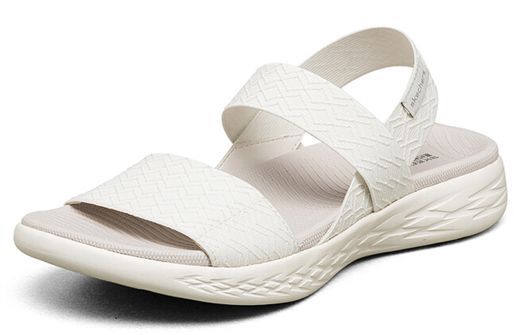 Lookbook (Women) Skechers On-The-Go 600 'Retro Casual - White' 140026-WHT
