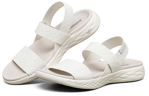 (Women) Skechers On-The-Go 600 'Retro Casual - White' 140026-WHT Shop (Women) Skechers On-The-Go 600 'Retro Casual - White' 140026-WHT