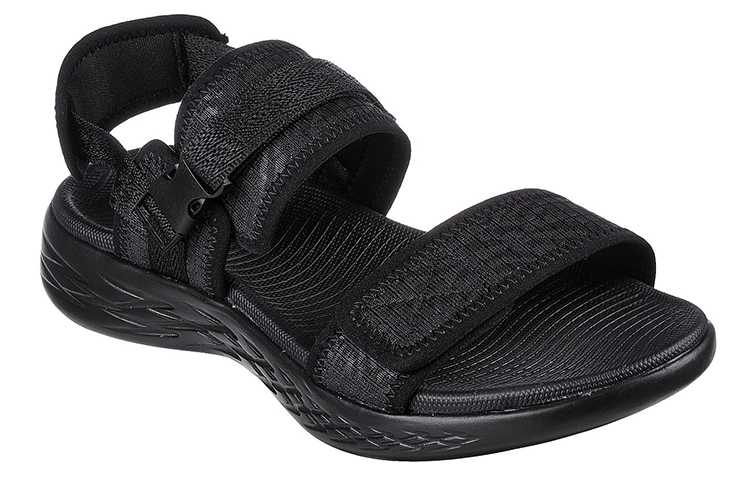 Lookbook (W) Skechers On-The-Go 600 Sandal 'Hitam' 140775-BBK