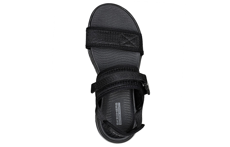 Shop (W) Skechers On-The-Go 600 Sandal 'Hitam' 140775-BBK