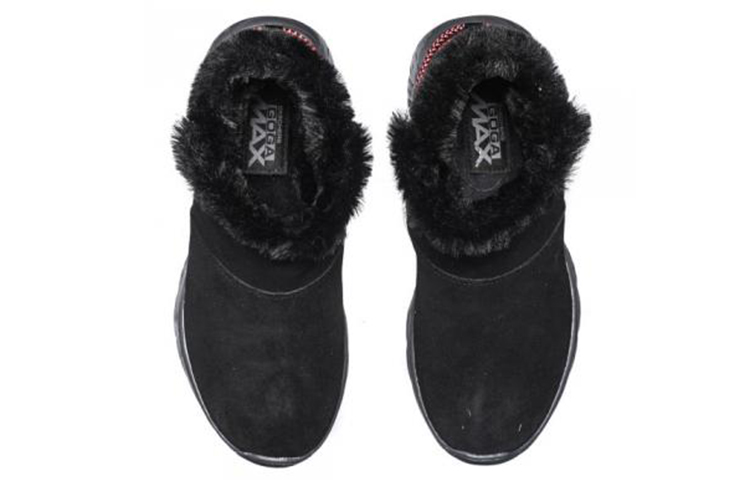 Shop Skechers On-The-Go 休閒保暖雪地靴 女款 黑粉色