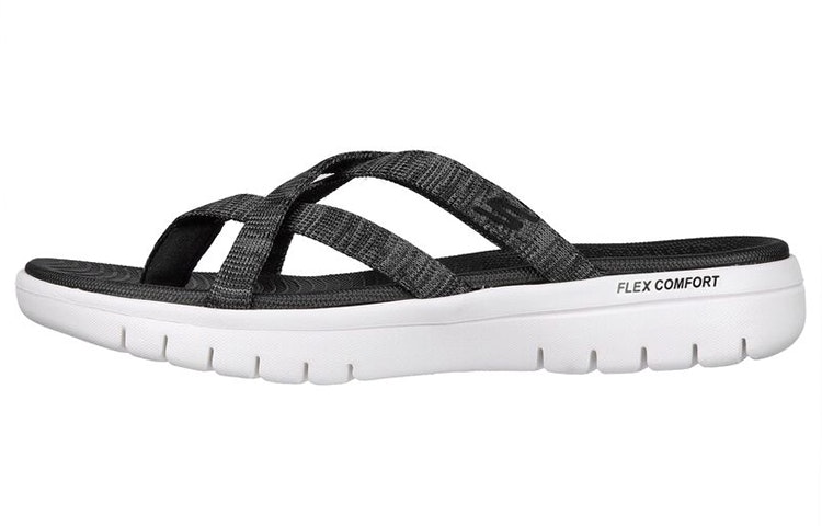 women-skechers-on-the-go-comfort-shock-absorbing-black-thong-sandal-140285-bkgy