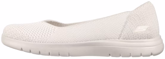 (Women) Skechers On-the-Go 'White Slip-On' 136398-NAT (Women) Skechers On-the-Go 'White Slip-On' 136398-NAT