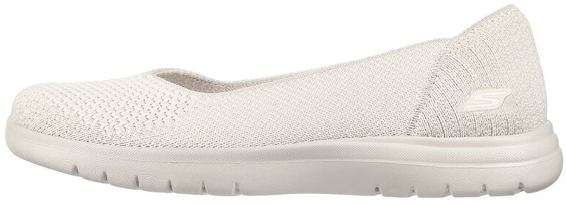 (Women) Skechers On-the-Go 'White Slip-On' 136398-NAT Buy (Women) Skechers On-the-Go 'White Slip-On' 136398-NAT