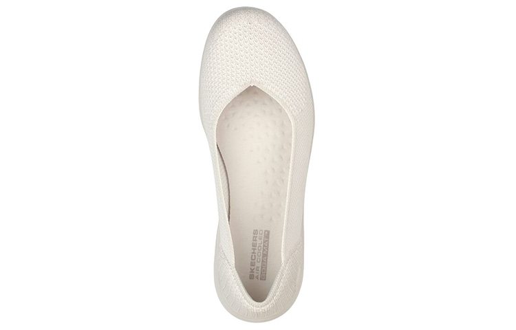 Shop (Women) Skechers On-the-Go 'White Slip-On' 136398-NAT