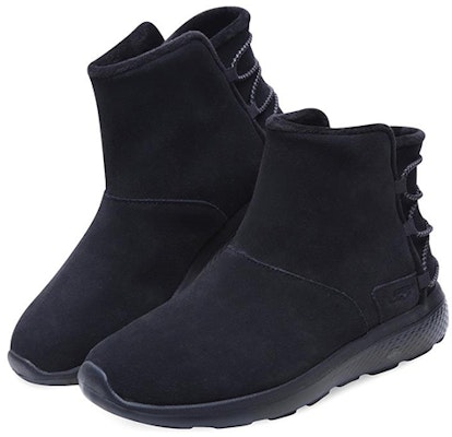 (W) 斯凯奇城市步行2号休闲雪地靴黑色 14637-BBK Lookbook (W) 斯凯奇城市步行2号休闲雪地靴黑色 14637-BBK