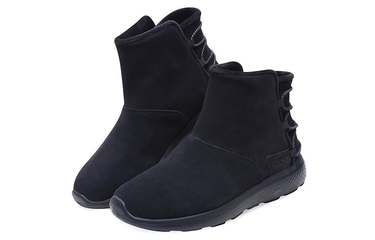 Lookbook (Women) Skechers On-The-Go City 2 'Casual Snow Boot Black' 14637-BBK