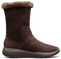 Order Skechers On-the-go City 2 舒適厚底雪地靴 女款 巧克力色
