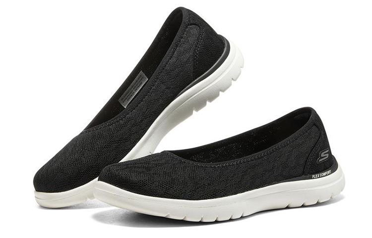 Lookbook (Women) Skechers On-The-Go Dreamy 'Black and White' 136427-BKW