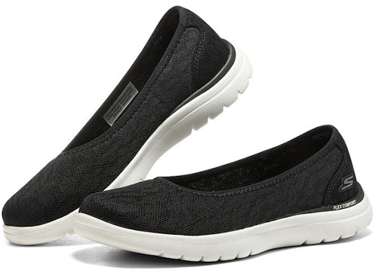 (W) Skechers On-The-Go Dreamy 'Hitam dan Putih' 136427-BKW Lookbook (W) Skechers On-The-Go Dreamy 'Hitam dan Putih' 136427-BKW