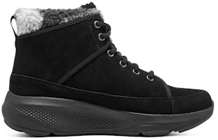 Order (W) Skechers On-The-Go Elevate 'Hitam Kelabu Fleece' 144526-BKGY
