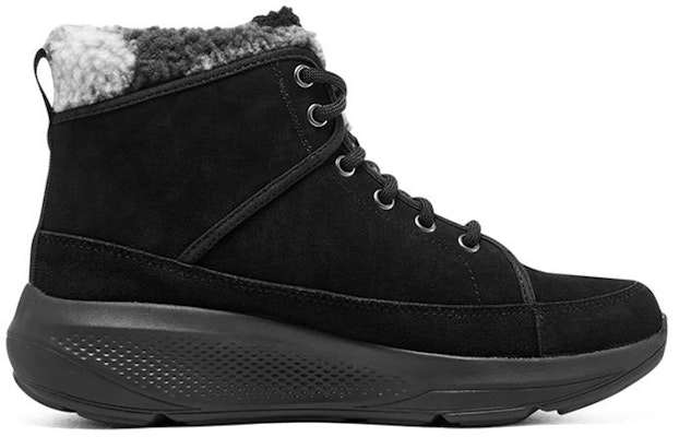 (W) Skechers On-The-Go Elevate 'Hitam Kelabu Fleece' 144526-BKGY Order (W) Skechers On-The-Go Elevate 'Hitam Kelabu Fleece' 144526-BKGY