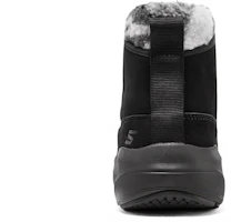 Shop (W) Skechers On-The-Go Elevate 'Hitam Kelabu Fleece' 144526-BKGY