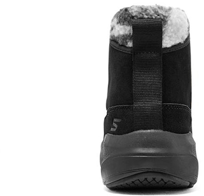 (W) Skechers On-The-Go Elevate 'Hitam Kelabu Fleece' 144526-BKGY Shop (W) Skechers On-The-Go Elevate 'Hitam Kelabu Fleece' 144526-BKGY