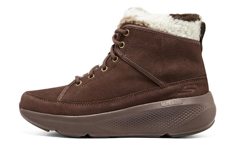 (Women) Skechers On-The-Go Elevate 'Chocolate Fleece-Lined' 144526-CHOC