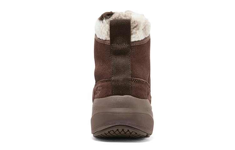 Shop (W) Skechers On-The-Go Elevate 'Chocolate Fleece-Lined' Berbulu Coklat 144526-CHOC