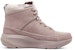 (W) Skechers On-The-Go Elevate 'Gardenia Pink Fleece-lined' Bulu Merah Jambu 144526-MVE