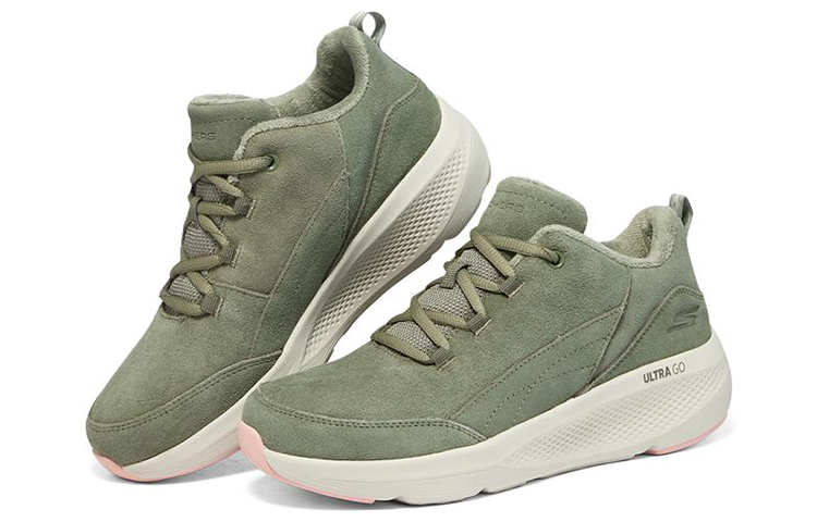 Lookbook (Women) Skechers On-The-Go Elevate 'Green White' 144521-OLV