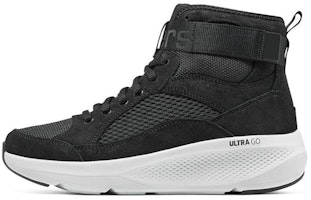 (Women) Skechers On-The-Go Elevate Mid 'Black White' 144522-BKGY (Women) Skechers On-The-Go Elevate Mid 'Black White' 144522-BKGY