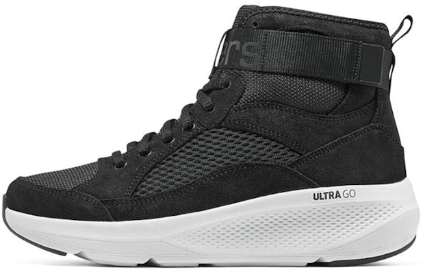 (Women) Skechers On-The-Go Elevate Mid 'Black White' 144522-BKGY Buy (Women) Skechers On-The-Go Elevate Mid 'Black White' 144522-BKGY