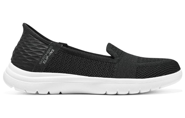 Order (W) Skechers On-The-Go Flex-Serene Slip-Ins ''Zwart Wit'' 136541-BKW